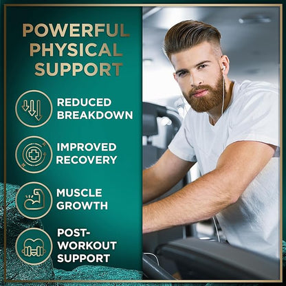 WILD FUEL Essential Amino Acids Supplement for Women and Men - All 9 BCAAs Amino Acid Complex for