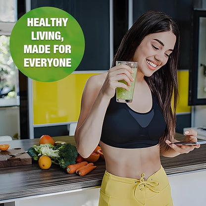 Zammex Organic Pea Protein Powder, 26g Proteins Per Serving,Plant Based 100% Vegan Canada Pea