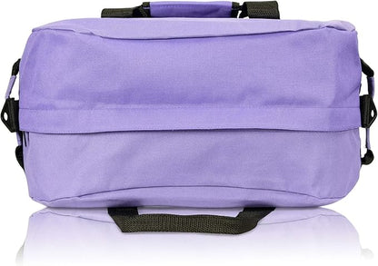 DALIX 18" Two Tone Duffle Bag Medium Black Red Blue Gold Pink Purple Gray