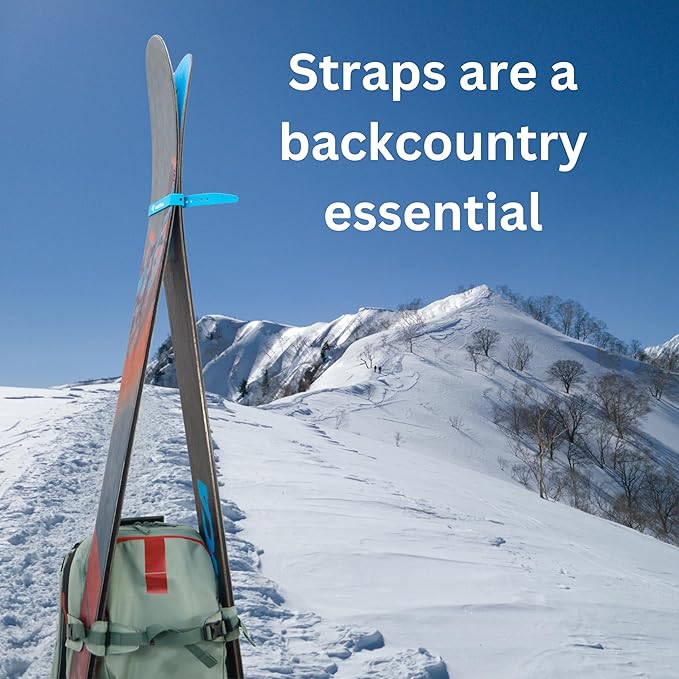 Utah SKI Gear 21" Strap with Aluminum Buckle - Weatherproof, UV-Resistant, Perfect for Securing