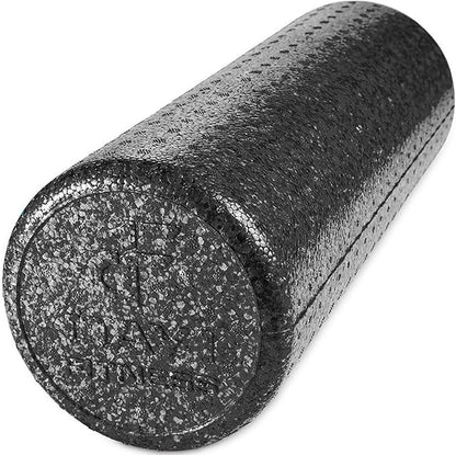 High-Density Round Foam Rollers - 4 Size and 8 Color Options - Massage Rollers for Stretching, Deep