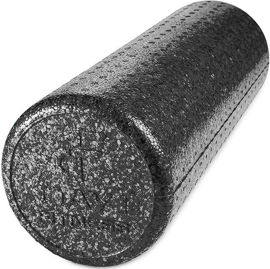 High-Density Round Foam Rollers - 4 Size and 8 Color Options - Massage Rollers for Stretching, Deep