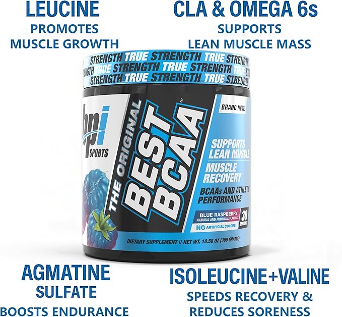 BPI Sports Best BCAA - BCAA Powder - Branched Chain Amino Acids - Muscle Recovery - Muscle Protein