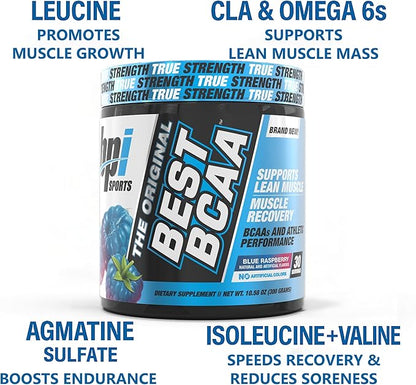 BPI Sports Best BCAA - BCAA Powder - Branched Chain Amino Acids - Muscle Recovery - Muscle Protein