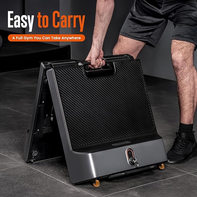 SQUATZ Apollo Board Smart Home Gym 265 LBS Resistance, Multifunctional All in One Gym, Cable Weight