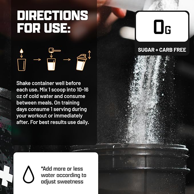 Nutrex Research EAA Hydration | EAAs + BCAA Powder | Muscle Recovery, Strength, Muscle Building