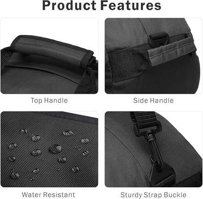 BuyAgain Duffle Bag, 18" Travel Carry On Sport Duffel Gym Bag with Top Handle For men Or Women