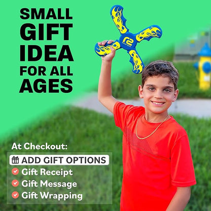 Fun Boomerang for Kids - Stocking Stuffers for Kids 8-12 - Soft & Easy to Use - Best Gifts for 6 7