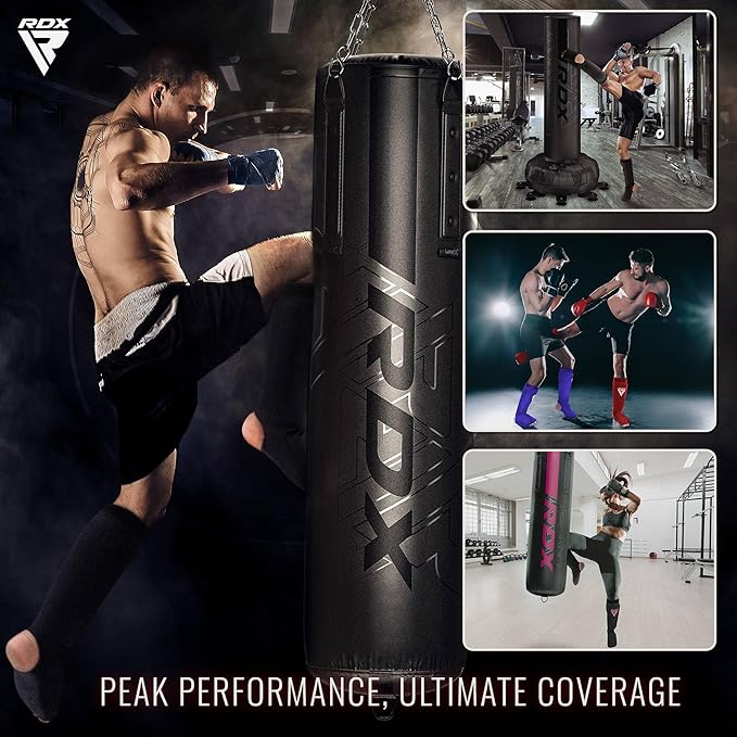 RDX Shin Guards Kickboxing Muay Thai, SATRA Approved, MMA Leg Instep Protection Pads, Sparring