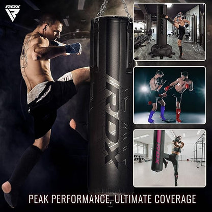 RDX Shin Guards Kickboxing Muay Thai, SATRA Approved, MMA Leg Instep Protection Pads, Sparring