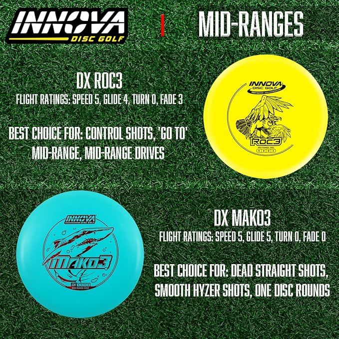 Innova Disc Golf Set 10 Pack – Disc Golf Starter Set for Beginners with Disc Golf Drivers