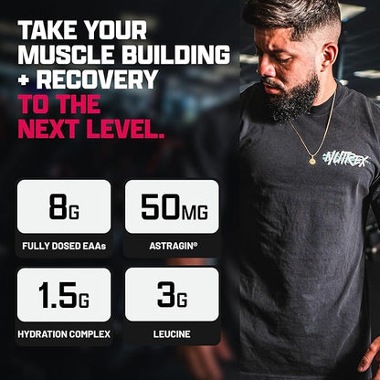 Nutrex Research EAA Hydration | EAAs + BCAA Powder | Muscle Recovery, Strength, Muscle Building