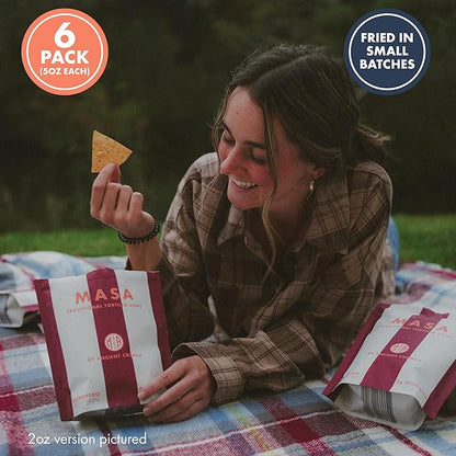 MASA Chips - Cobanero Tortilla Chips - Handmade Corn Tortillas - Spicy Chips & Snacks - Naturally