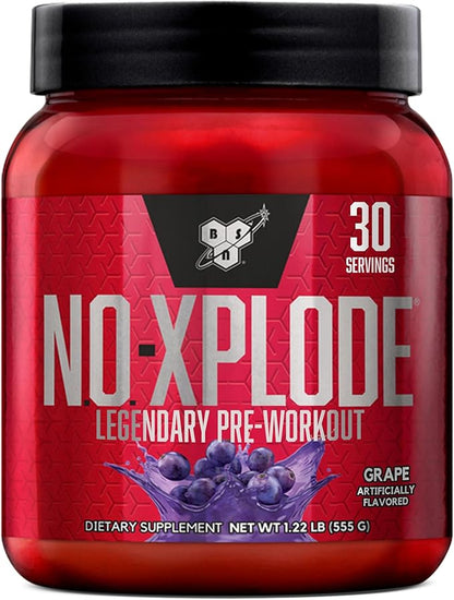 BSN N.O.-XPLODE Pre Workout Powder, Energy Supplement for Men and Women with Creatine and