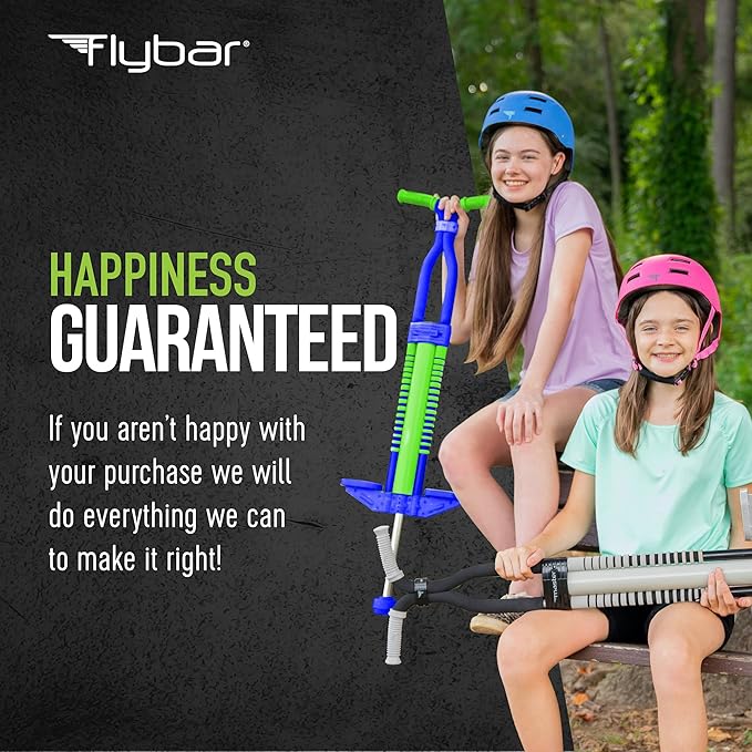 Flybar Master Pogo Stick for Kids Ages 9+, 80–160 lbs – Easy Grip Handles – Active Exercise Toy for