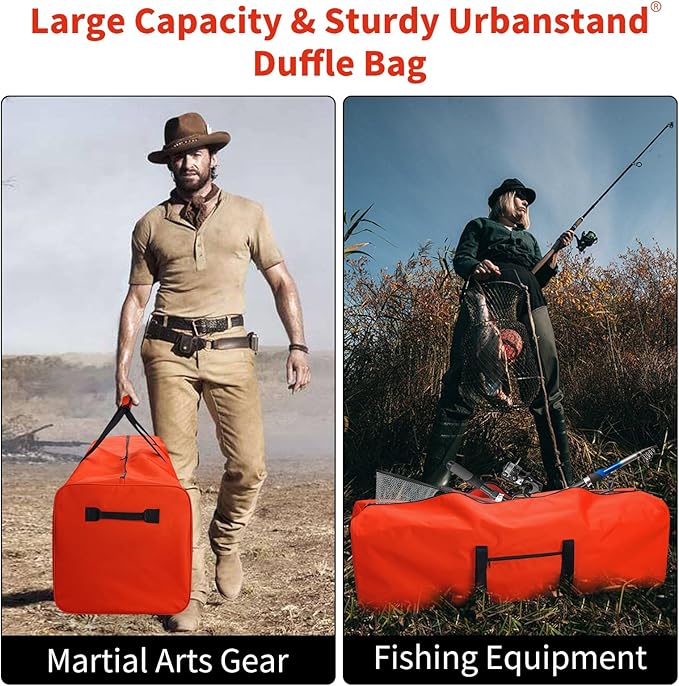Urbanstand 48 Inch Travel Duffle Bag Extra Large Sport Equipment Duffel Bags with 2-way Lockable
