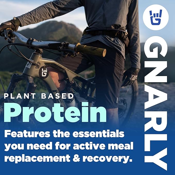 Gnarly Nutrition Vegan Plant Protein ??Chocolate Vegan Protein Powder, NSF Sport Certified ??Meal