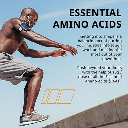 Granite Essential Amino Acids Powder for Muscle Recovery and Growth with 10g EAAs and 7g BCAAs