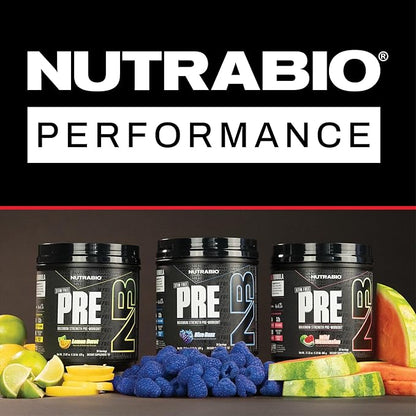 NutraBio STIM-Free PRE Workout for Men, New Formula | Laser Focus, Extreme Pumps | Performance