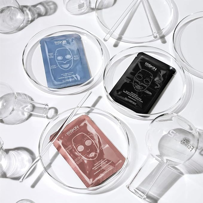 111SKIN Cryo De-Puffing Energy Facial Mask - Fragrance Free - Tighten, De-Puff & Refresh - Peptides