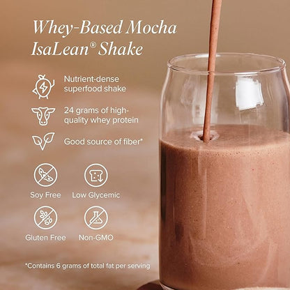 IsaLean Protein Shake - Complete Superfood Meal Replacement for Maintaining Healthy Weight and Lean