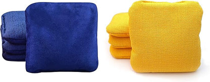 Professional Dual Sided Cornhole Bags- 16 oz 6x6 w/Premium Resin Fill - Official Tournament