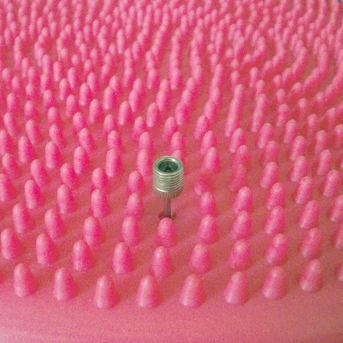 AppleRound Inflated Wobble Cushion with Hand Pump, Air Stability Board (Extra Thick), Core Balance