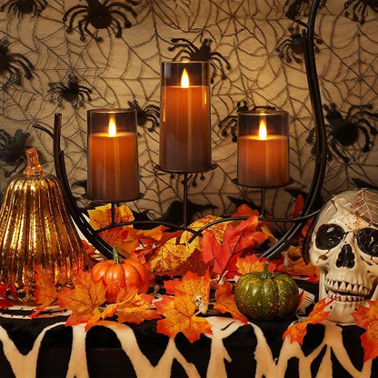 Homemory Realistic Flickering Flameless Candles, Battery Operated Candles, LED Fake Electric Candle
