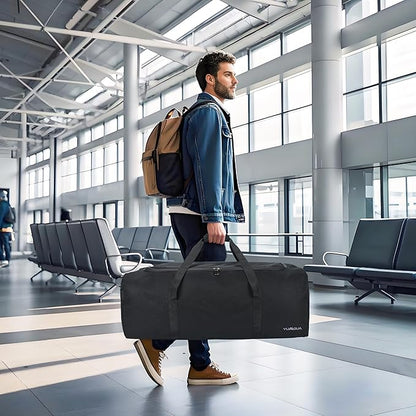Large Duffle Bag 100L, Travel Duffel Bag for Men, Water & Tear Resistant Travel Bag, Extra Large