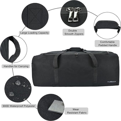 Large Duffle Bag 100L, Travel Duffel Bag for Men, Water & Tear Resistant Travel Bag, Extra Large
