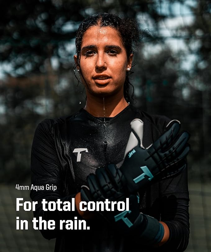 T1TAN Beast Goalkeeper Gloves - Without Finger Protection - Soccer Goalie Gloves Adult