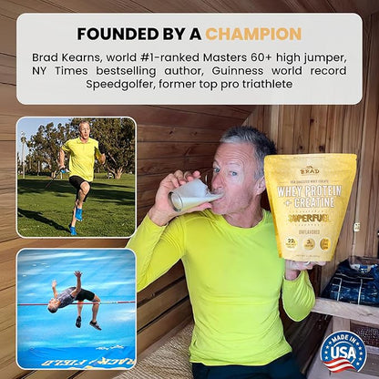 B.rad Superfuel - Grass Fed Whey Protein Isolate Boosted with Creatine | Farm-Fresh