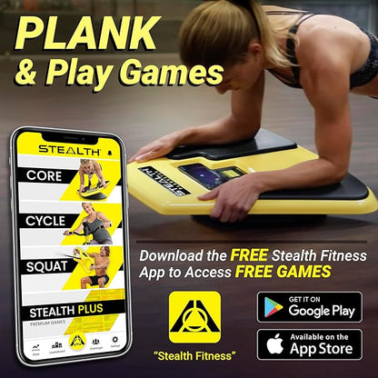 Stealth Core Deluxe Trainer - Turn Fitness Into a Fun Game - Get Strong Sexy Abs and Lean Core