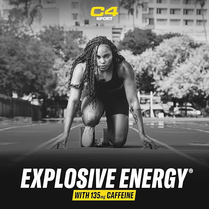 Cellucor C4 Sport Pre Workout Powder Fruit Punch - NSF Certified for Sport | 30 Servings, Packaging