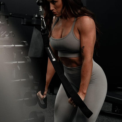 Gymreapers Tricep Rope Cable Attachment - Multi-Workout Tricep Pull Down Cable Attachment - Perfect