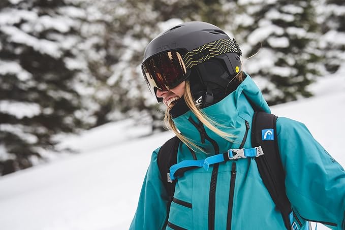 Giro Grid Spherical Snow Ski Helmet for Men & Women - Designed for Backcountry Guides, Side