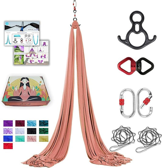 Aerial Silks 11 Yards Aerial Silks For Home Aerial Yoga Swing Aerial Yoga Hammock Swing Aerial Silk