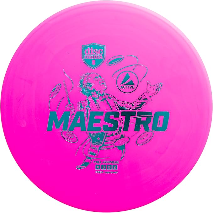 Discmania Disc Golf Starter Kit (4 Pack) | Active Line Beginner Disc Golf Set | Shogun, Maestro