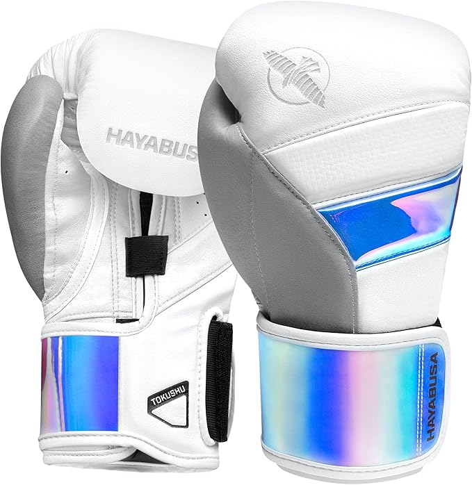 Hayabusa T3 Boxing Gloves for Men and Women Wrist and Knuckle Protection, Dual-X Hook and Loop