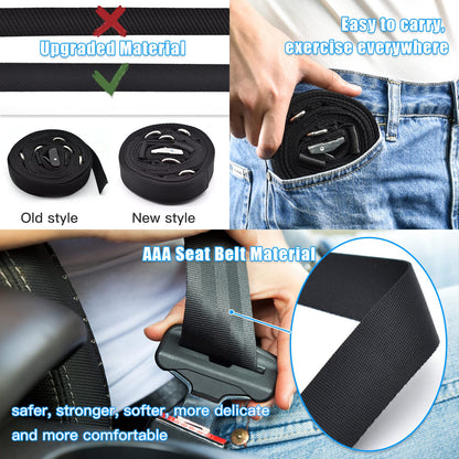 Brebebe Door Anchor Strap for Exercises, Multi Point Anchor Gym Attachment for Home Fitness