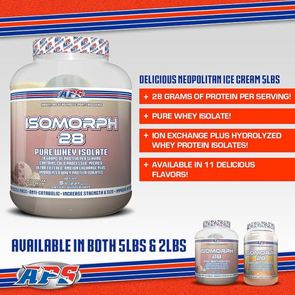 APS Nutrition Isomorph 28 Protein Powder | Pure Whey Isolate | Cold Pressed, Ultra- Filtered, & Ion