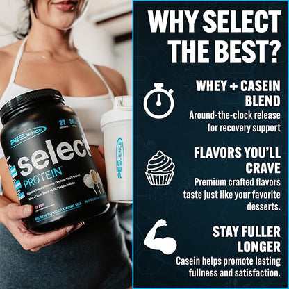 PEScience Select Protein Powder Variety Pack - 5 Flavors - 25 Servings - Protein Powder Sample