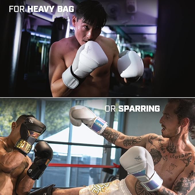 Hayabusa T3 Boxing Gloves for Men and Women Wrist and Knuckle Protection, Dual-X Hook and Loop