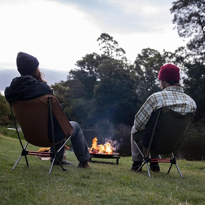 Naturehike YL08 Ultralight Camping Chair, 2.38 LBS Portable Backpacking Chair with Anti-Sinking