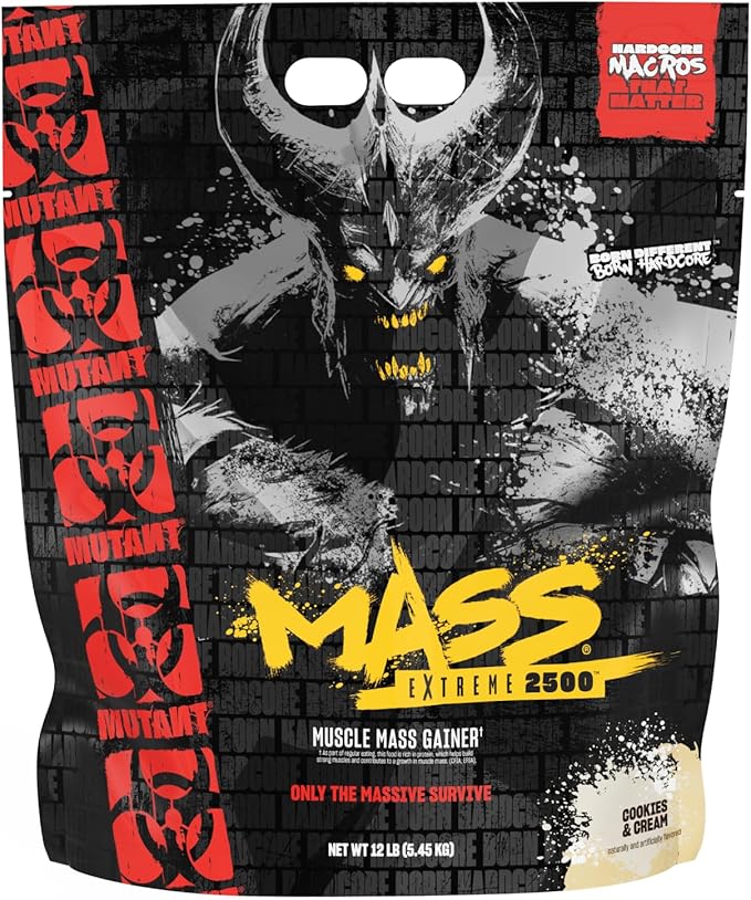 Mutant Mass Extreme Gainer ??Whey Protein Powder ??Build Muscle Size and Strength ??High Density