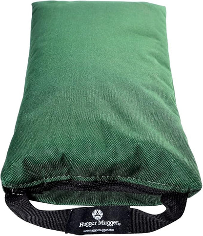 Hugger Mugger 10lb Yoga Sandbag - Adds Weight to Your Poses, Zipper Cover, Sturdy Handle, Silica
