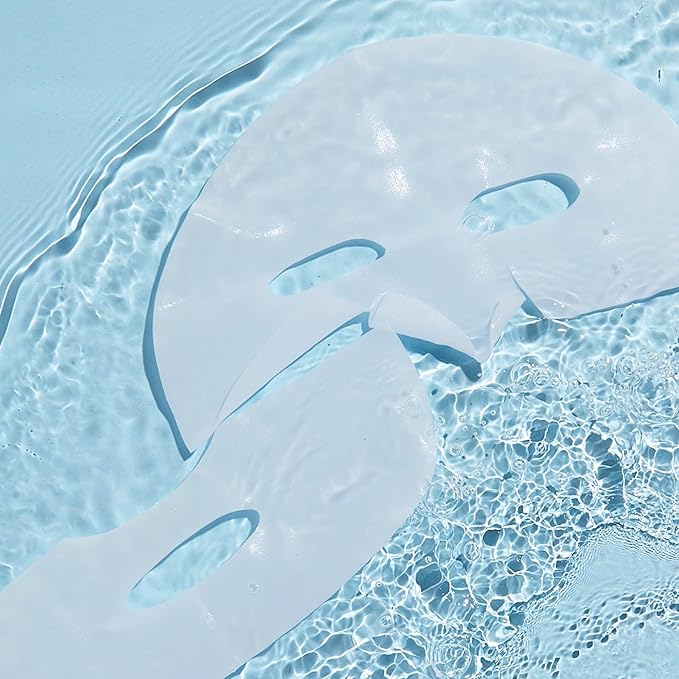 NuFACE IonPlex Hydra-Gel Power Mask - Hydrogel Korean Face Mask to Help Boost Hydration, Smooth