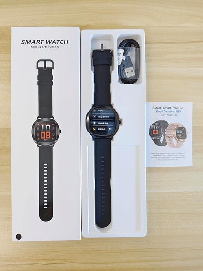 Women's 2pc Band Sports Watch/Smart Watch 1.72" Fitness Tracker with Heart Rate Monitor, 100+