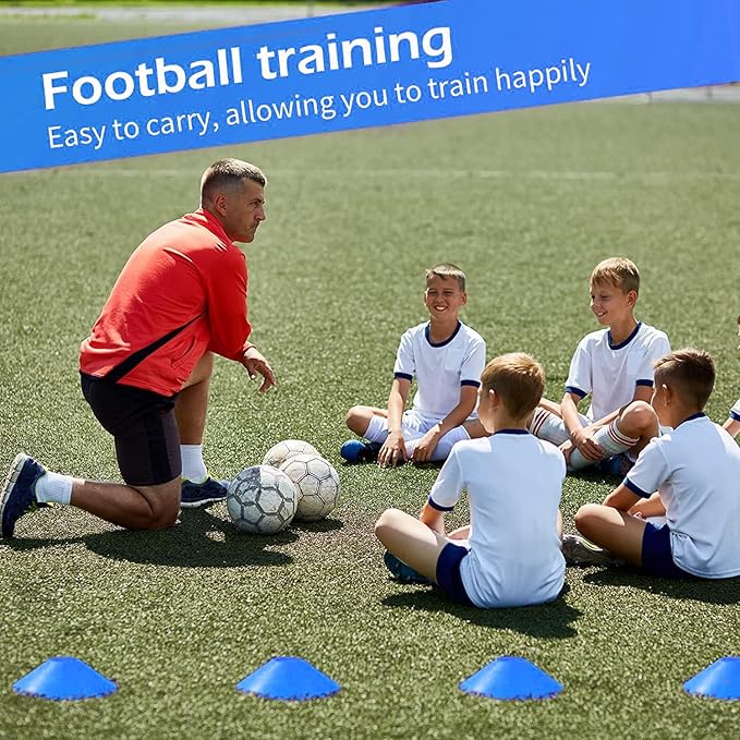 Adjustable Speed Training Hurdles Fitness & Speed Training Equipment with Agility Ladder