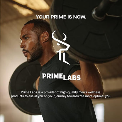 Prime Labs Testosterone Supplement for Men (2-Pack) - Stamina, Endurance, Energy, & Strength